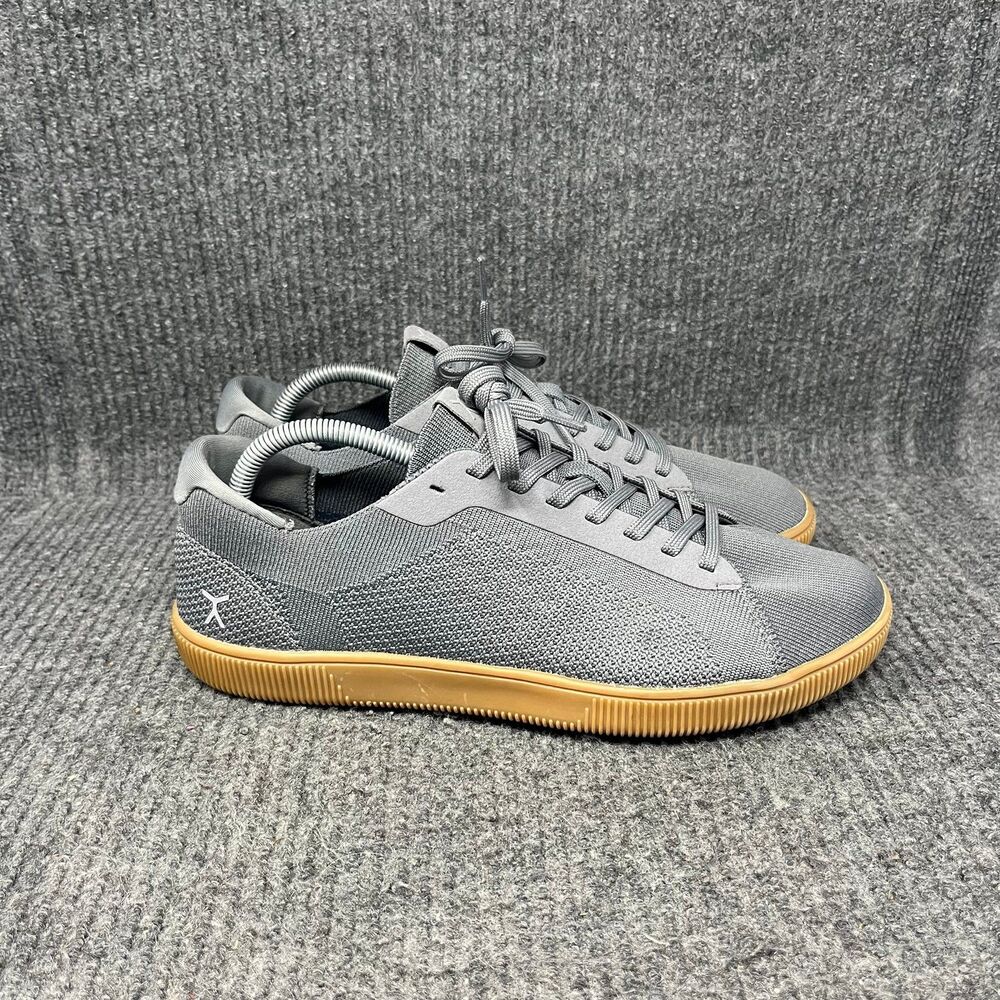 Flux Adapt Knit Trainer Grey Gum Barefoot Training Athletic Shoes Mens 10 US